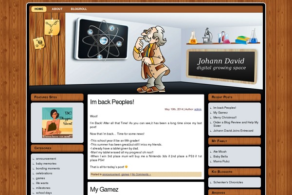 Affinger5-child theme site design template sample