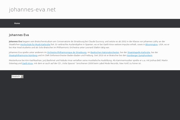 Vantage theme site design template sample