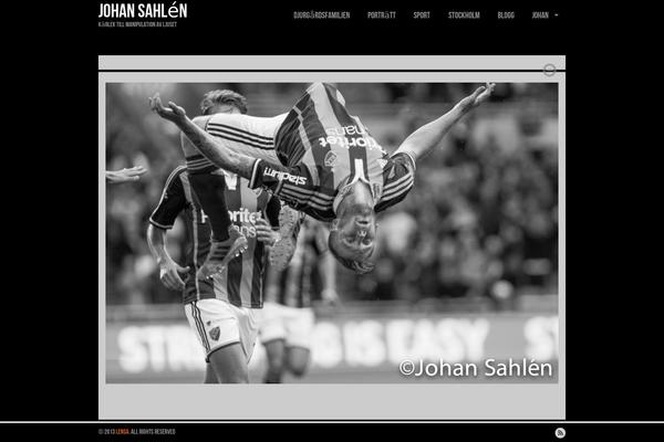 Lensa theme site design template sample
