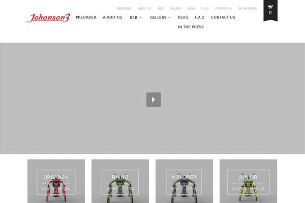 Oxygen theme site design template sample