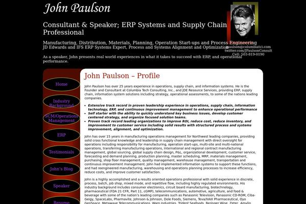 Jp theme site design template sample