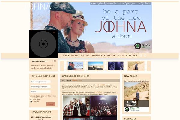 Soundcheck theme site design template sample