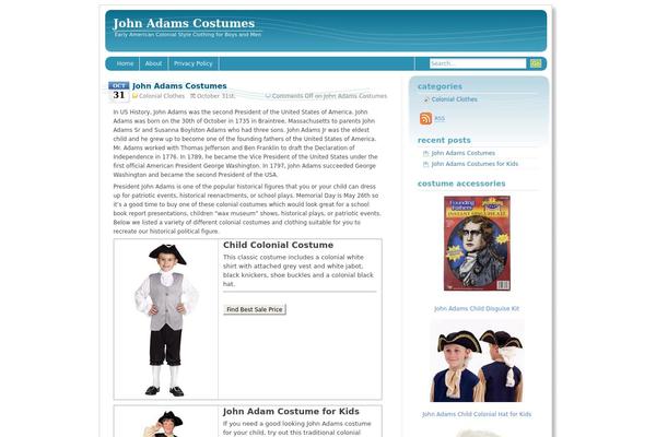 SthBlue theme site design template sample