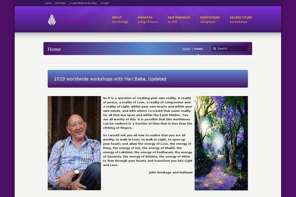 Karma theme site design template sample