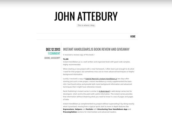 Chunk theme site design template sample