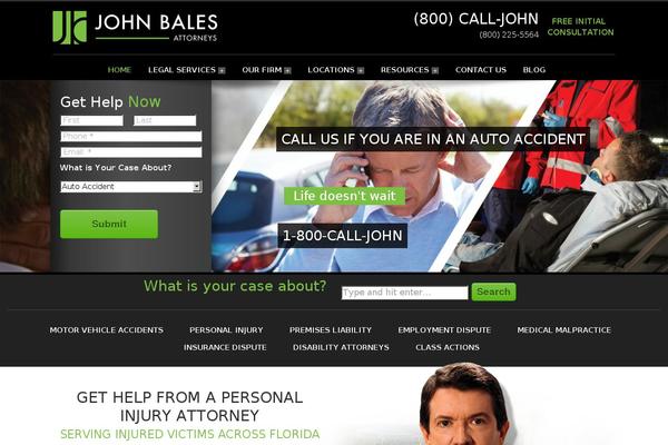 Thalassa theme site design template sample