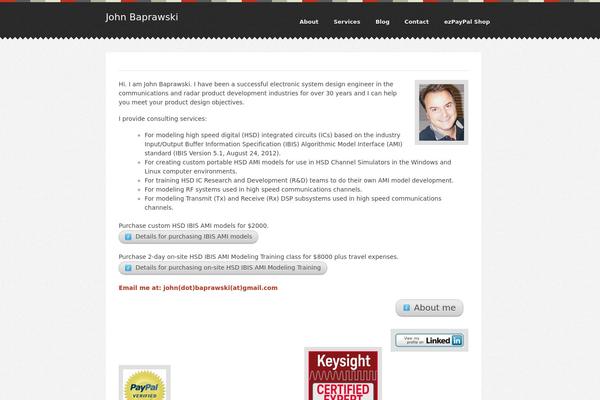 Site using AJAX Contact plugin