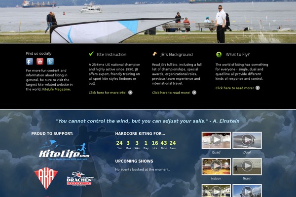 johnbarresi.com site used Scrollider