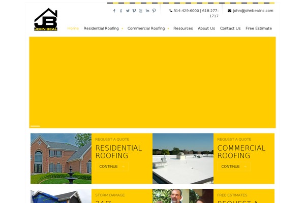 Bretheon theme site design template sample