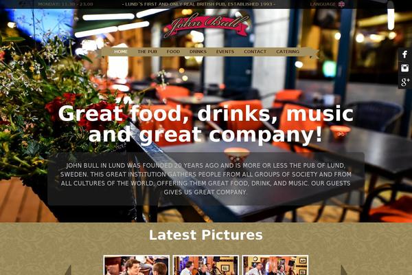 Sunrise theme site design template sample