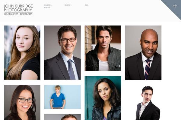 WP Brick + Mason theme site design template sample
