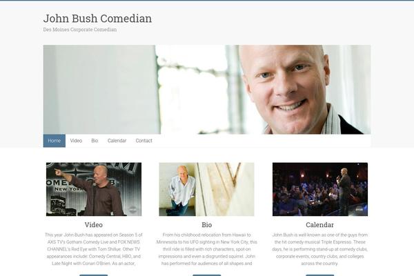 Accelerate theme site design template sample
