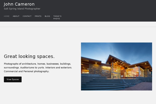 Abisko theme site design template sample