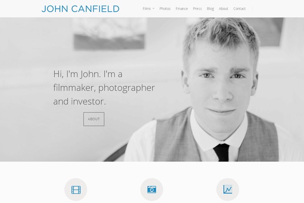 Site using Salient-social plugin