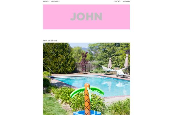 Prophoto4 theme site design template sample