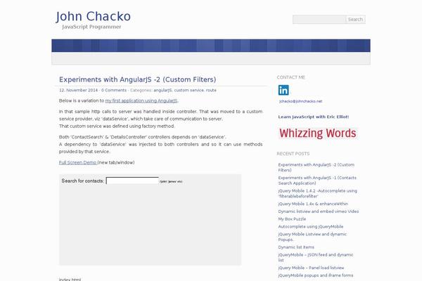 picochic theme site design template sample