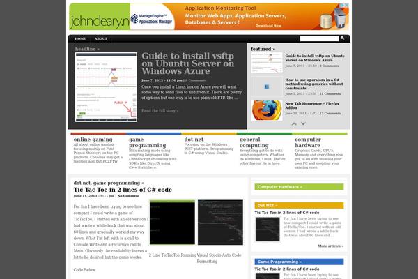 Arthemia theme site design template sample
