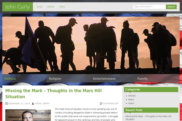 zAlive theme site design template sample