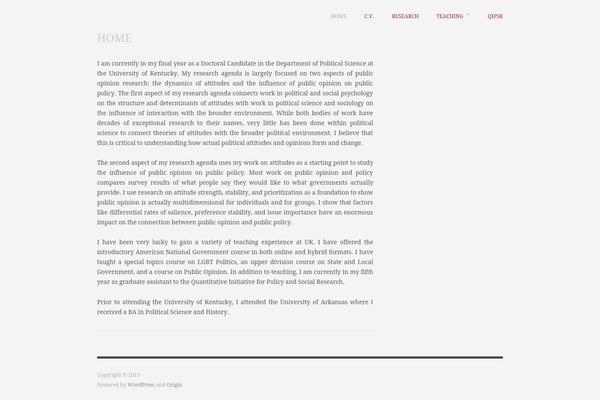 Site using Staff-list plugin