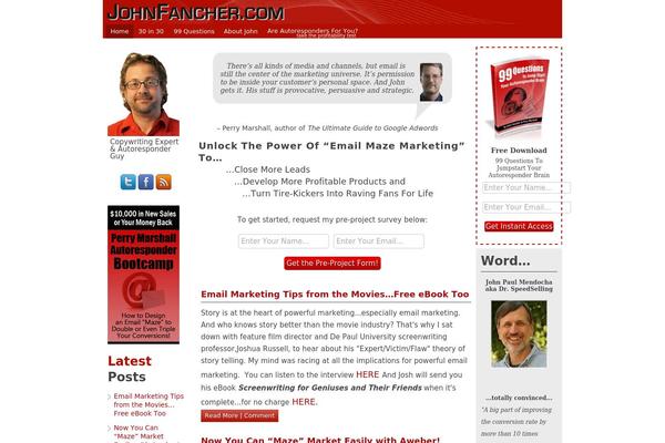 johnfancher.com site used Rt_syndicate_wp