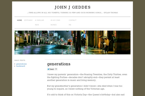 Brunelleschi theme site design template sample
