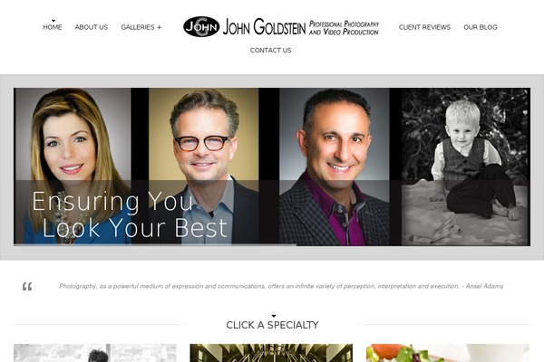 Site using JDs Portfolio plugin