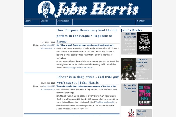 Starkers theme site design template sample