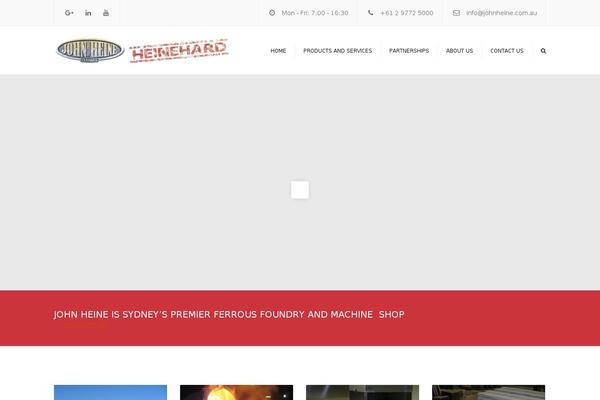 Constructo theme site design template sample