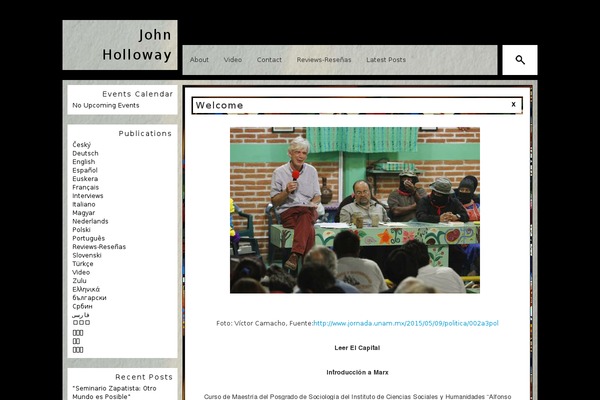 johnholloway.com.mx site used Corner