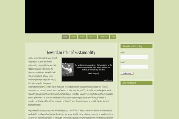 Parabola theme site design template sample