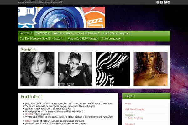 iFeature theme site design template sample