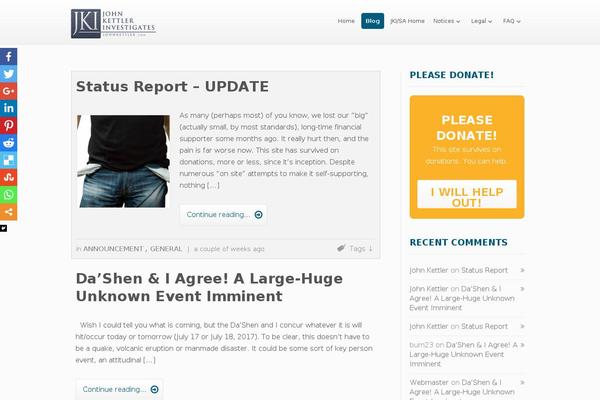 Ignition theme site design template sample