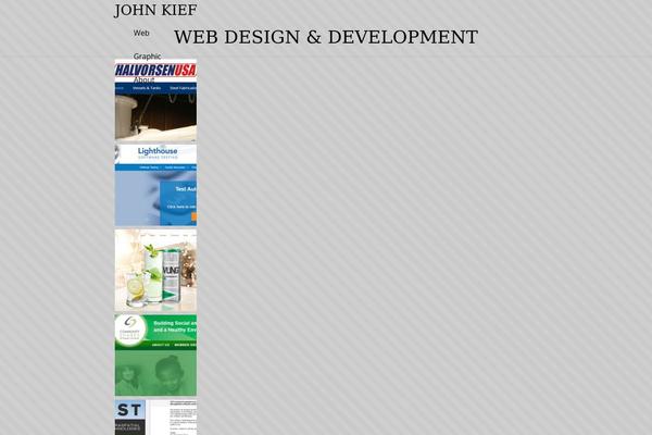 Impreza theme site design template sample