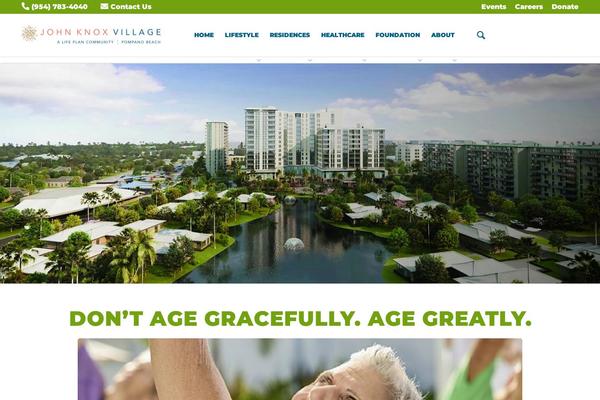Enfold theme site design template sample