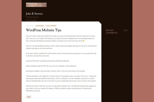 Zenith theme site design template sample