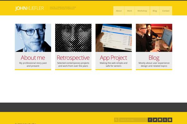 YellowProject theme site design template sample