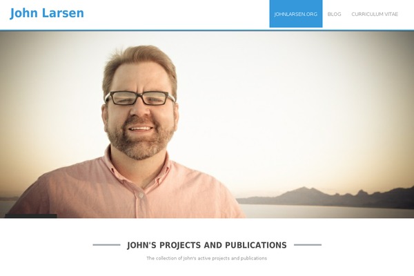johnlarsen.org site used Weblizar-premium