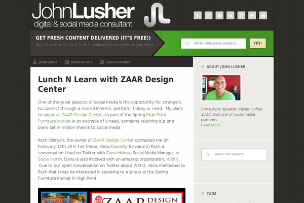 EmpowerWP theme site design template sample