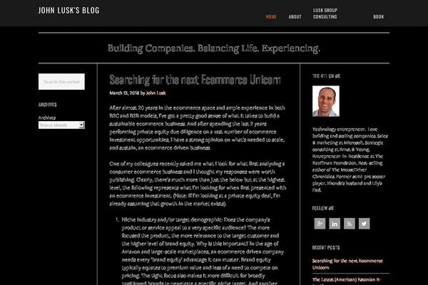 Eleven40 Pro theme site design template sample