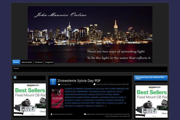 Site using Full width Background Gallery plugin