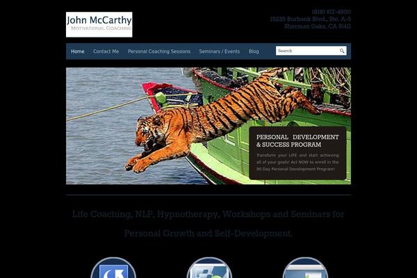 BlackBird theme site design template sample