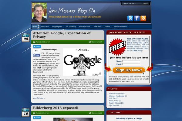 Site using Flex-feature-images plugin