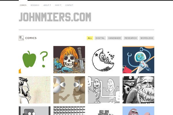 johnmiers.com site used Yin & Yang