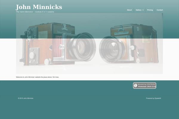 Dynamix theme site design template sample