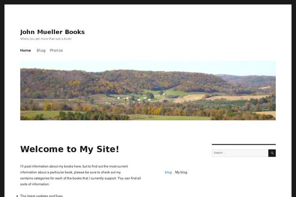 Twenty Sixteen theme site design template sample