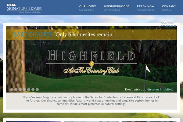 johnnealhomesinc.com site used Jnh