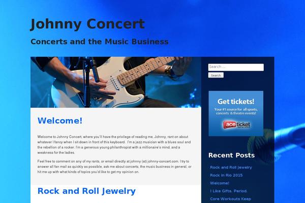 Musik theme site design template sample