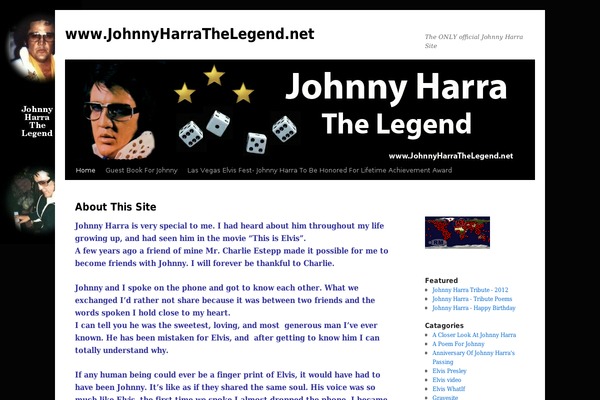 Twenty Ten theme site design template sample