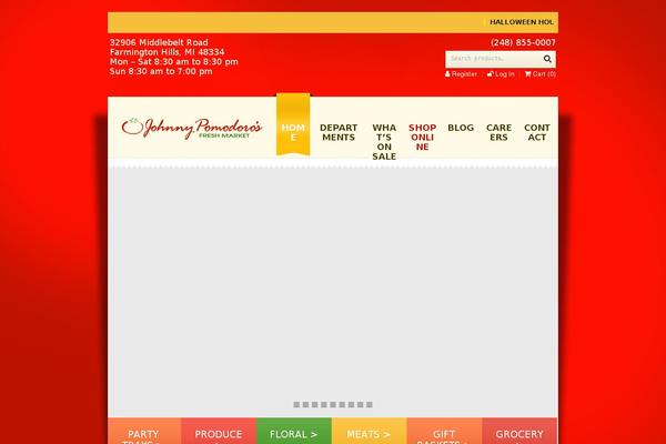Agriculture theme site design template sample