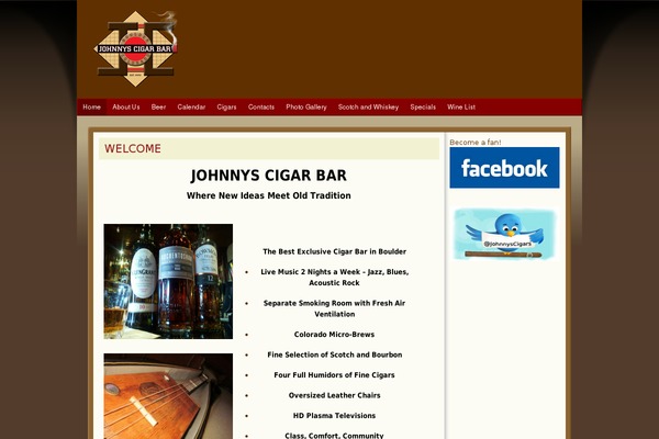 Blend theme site design template sample